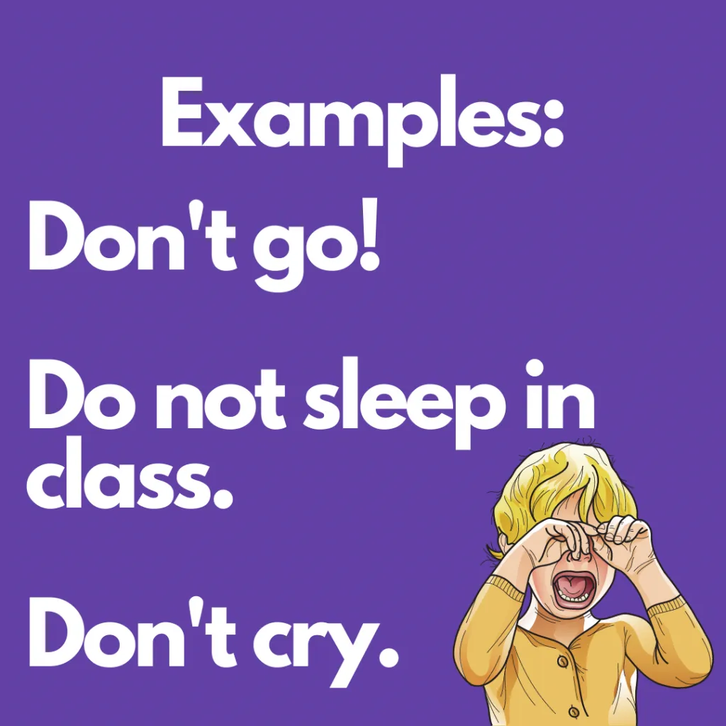 imperative sentence