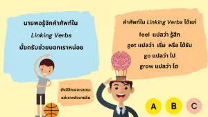 Vocabulary of Linking verb