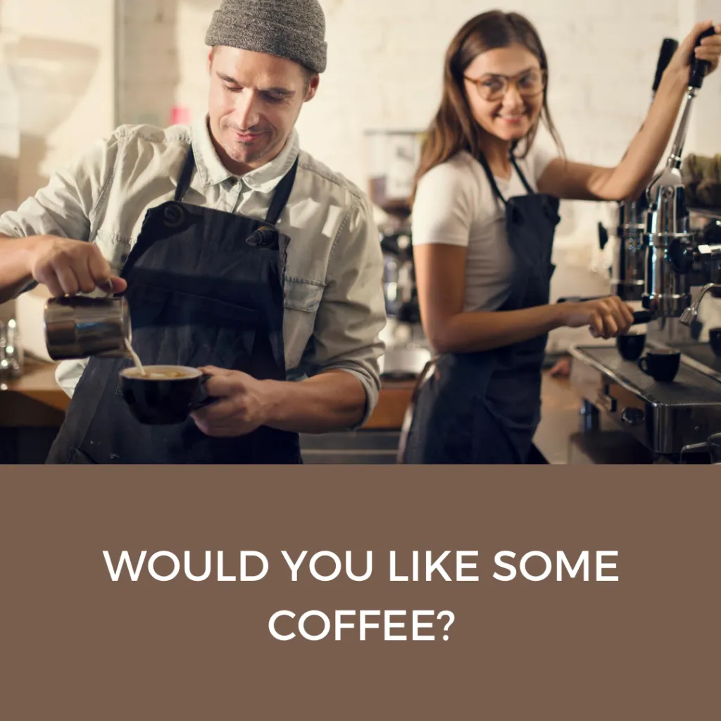 some coffee
