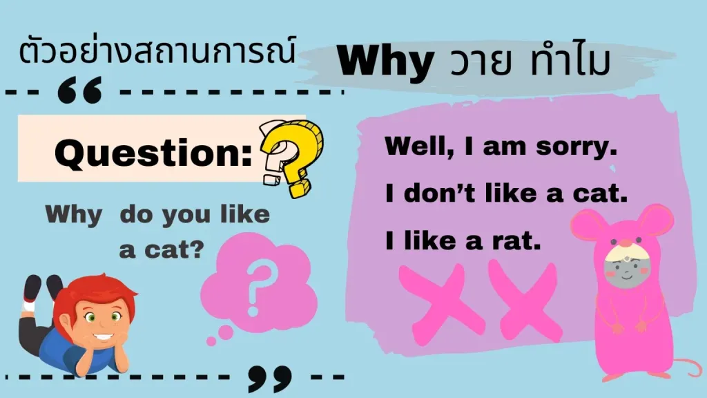 Why ทำไม