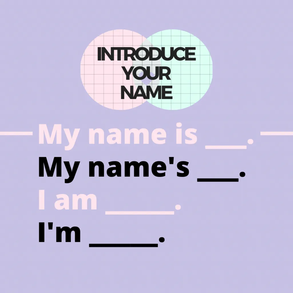introduce name