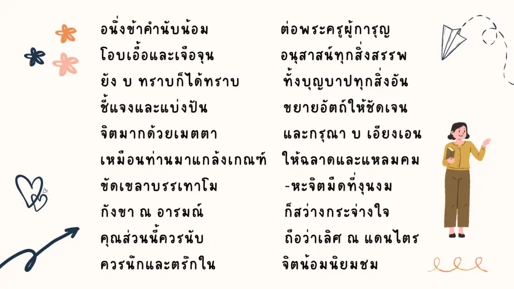 บทนมัสการมาตาปิตุคุณ