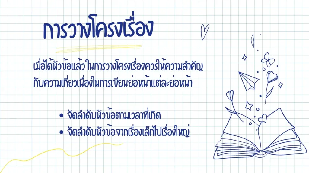 การวางโครงเรื่อง