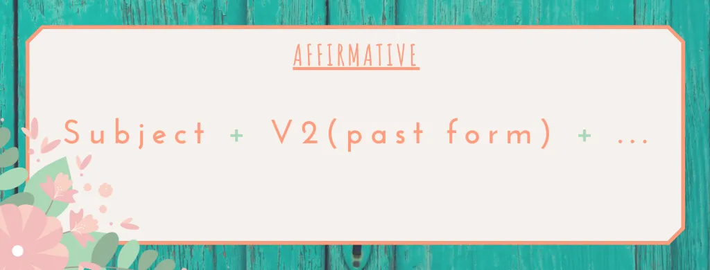 past simple