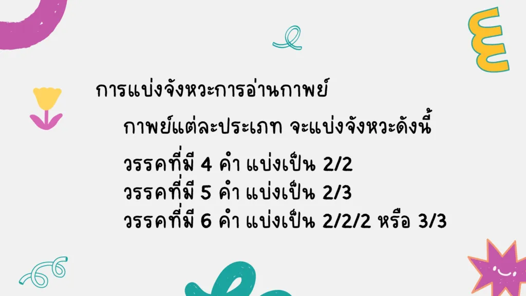 การอ่านบทร้อยกรอง