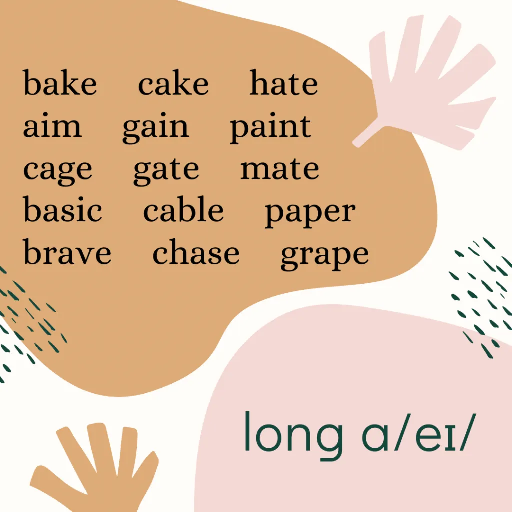 long a /eɪ/