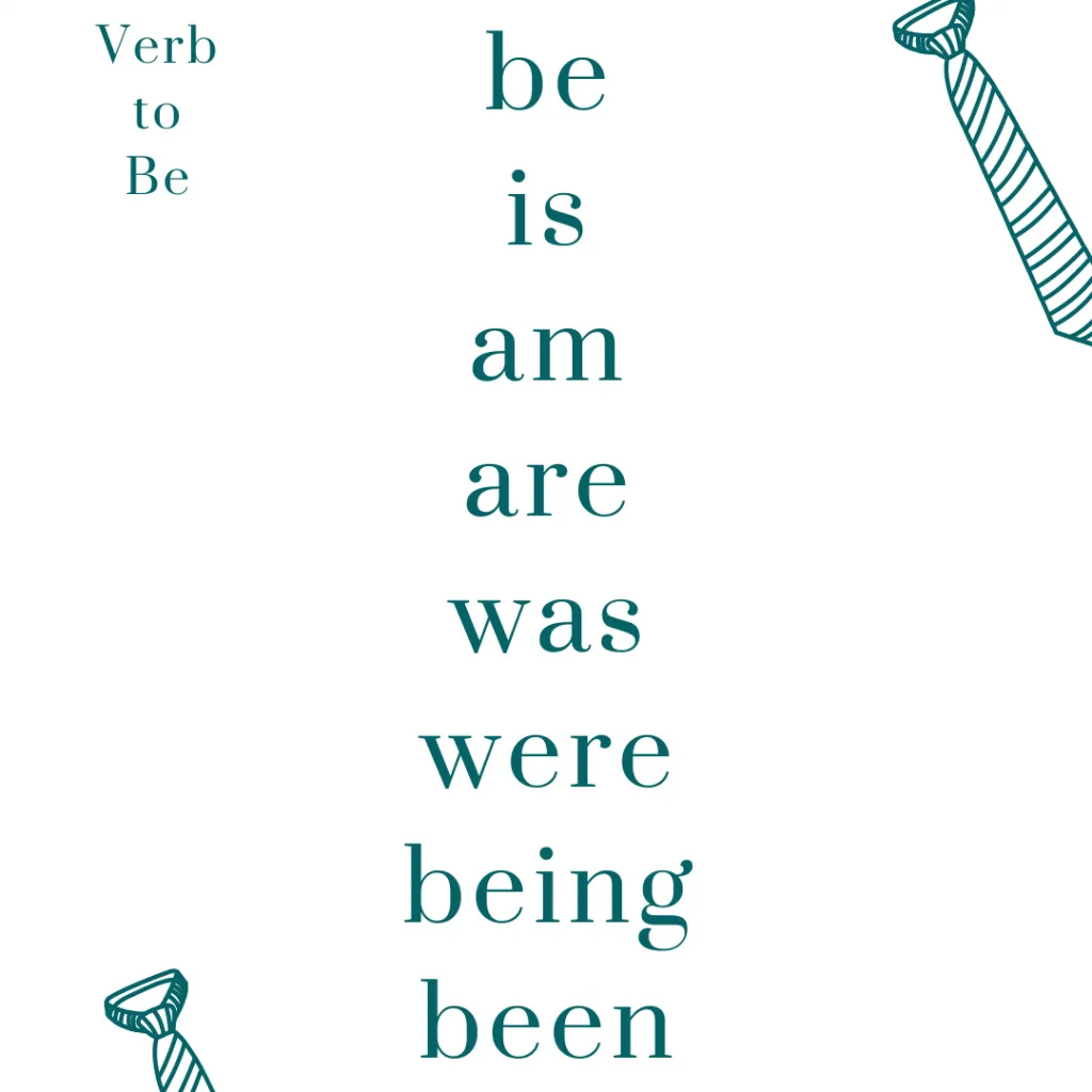 verb to be