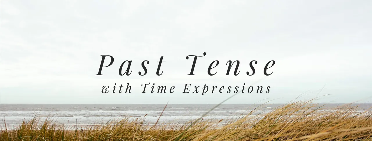 Past Tense ที่มี Time Expressions