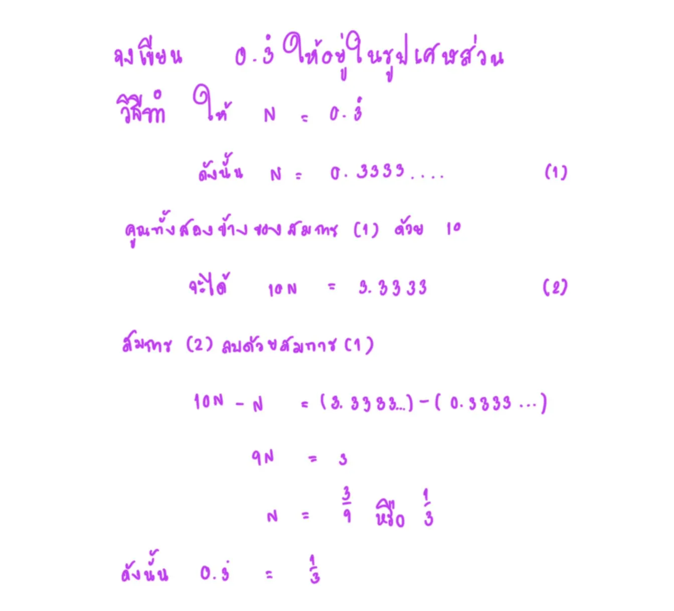ทศนิยมซ้ำ