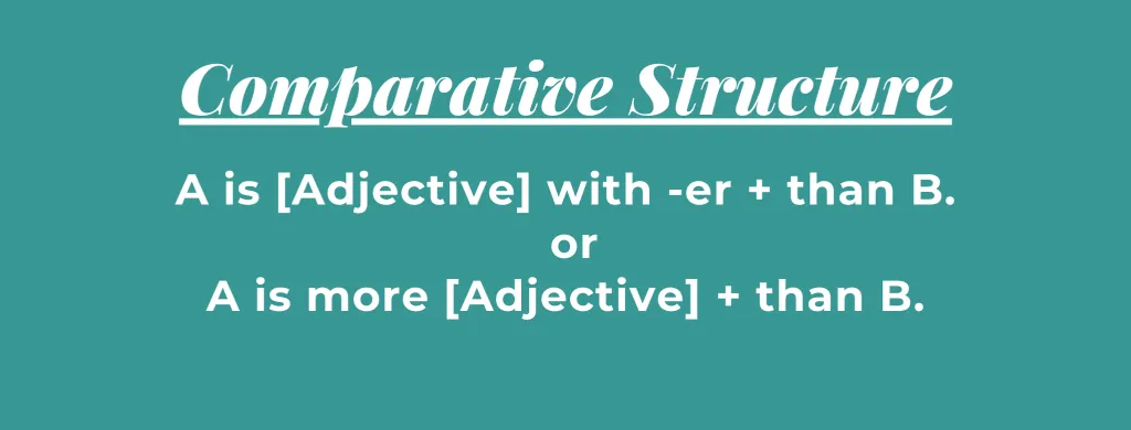 Comparison Comparative