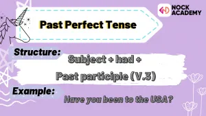 NokAcademy_Past Perfect Tense