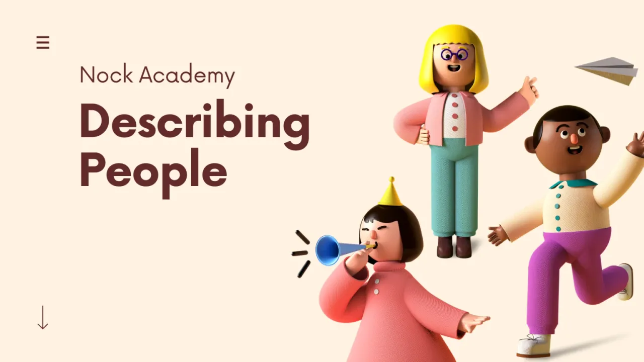 Describing People: การบรรยายบุคคลในภาษาอังกฤษ