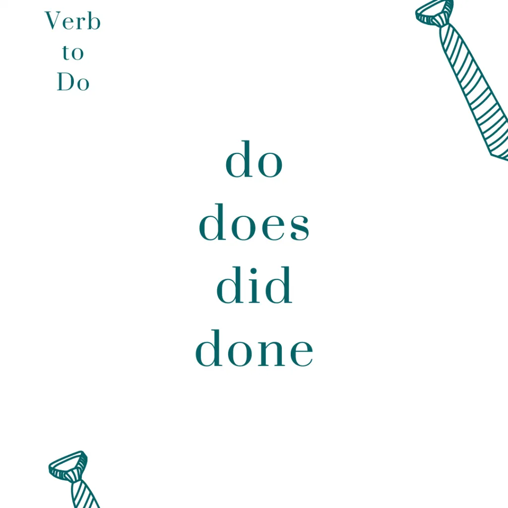 verb to do