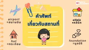 ป.5เรื่อง Present Tense โดยมีคำบอกเวลา และเเต่งประโยคให้เข้ากับคำศัพท์เรื่องสถานที่ต่างๆ (5)