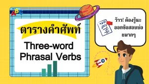 Three-word Phrasal Verbs