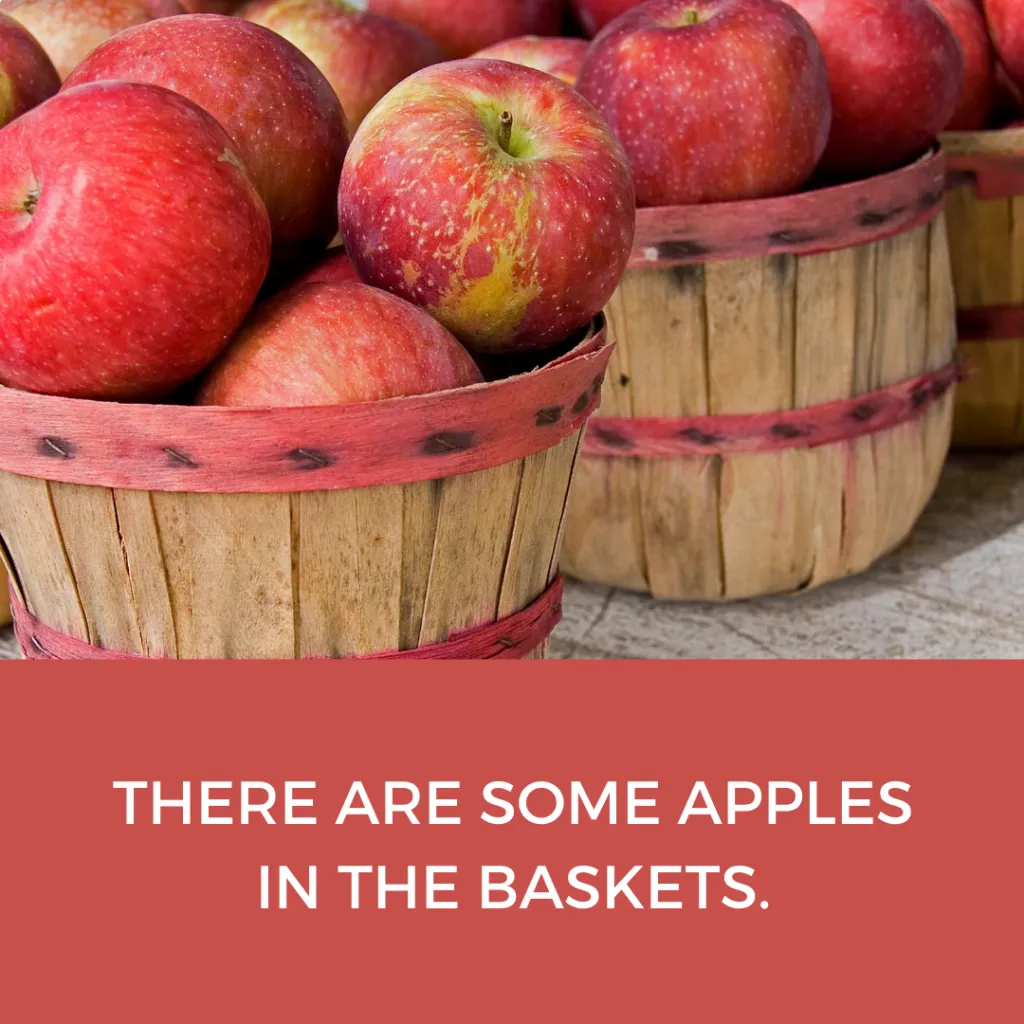 some apples