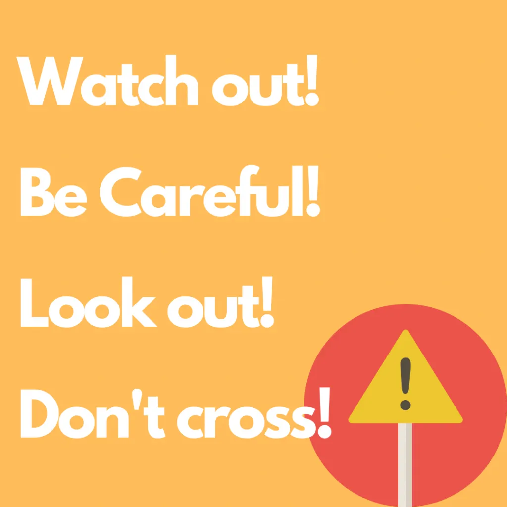 warnings