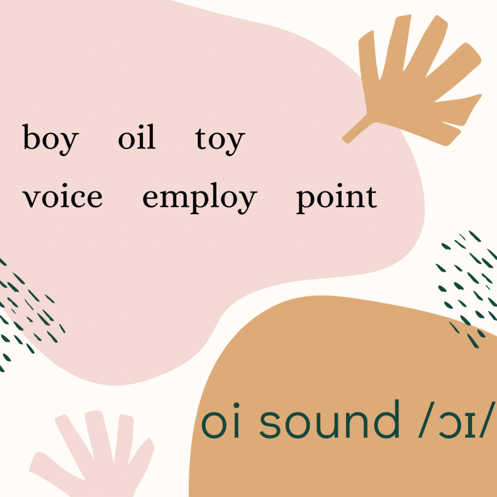oi sound /ɔɪ/