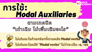 NokAcademy_ม.4 การใช้ Modal Auxiliaries (3)