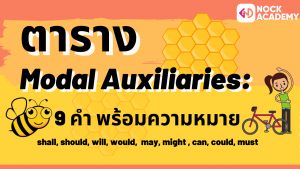 NokAcademy_ม5 การใช้ Modal Auxiliaries (5)